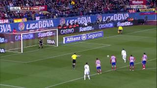 Copa Del Rey 11 02 2014 Atletico Madrid vs Real Madrid  HD  Full Match  1ST  English Commentary [upl. by Idnahc553]