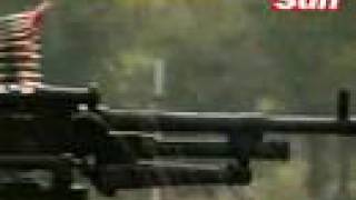 SAS hero fires machine gun [upl. by Sandie]