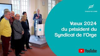 Discours des vœux du Syndicat de lOrge 2024 [upl. by Atiner]