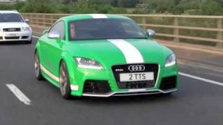 TTS Roadsport Suspension Setting Road Tests White Audi RS6 and Audi TT RS [upl. by Madian]