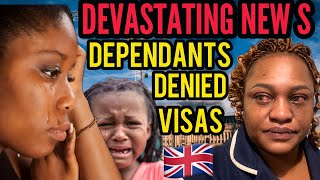 SHOCKING REASONS WHY HOME OFFICE IS DENYING DEPENDANTS VISASTHIS IS INHUMANE [upl. by Gisele739]