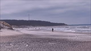 USTKA  PLAŻA ZACHODNIA  KWIECIEŃ 2022 [upl. by Nasho]