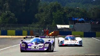 Le Mans Classic 2018  Group C Racing Brutal Sounds [upl. by Celik]