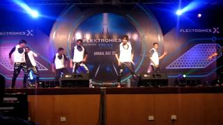 Flextronics Annual day  Deena [upl. by Odrarebe]