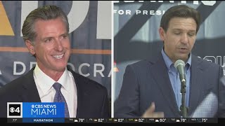 DeSantis and Newsom set for unusual debate [upl. by Cottle812]