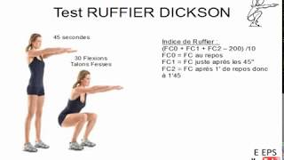 Test Ruffier Dickson [upl. by Brinkema]