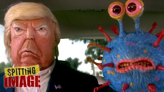 Trumps COVID Joyride  Spitting Image [upl. by Hoeg]