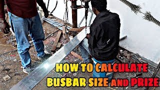 Busbar Size and Price Calculations  Busbar size chart amp price chart  How to Calculate Busbar size [upl. by Sherourd]