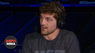 Ben Askren previews Demian Maia fight makes pick for Masvidal vs Diaz  UFC Live  ESPN MMA [upl. by Lune]