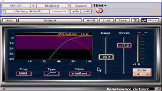 Waves Mastering Lesson 4  DeEsser Tool [upl. by Akeenat]