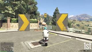 ROOFTOP bike parkour race BATI OR EXTREAM JUMPER   GAMEFUSIONSG [upl. by Kynan124]