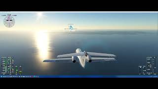 Microsoft Flight Simulator 2020 08 01 Walney Island to Isle of Man [upl. by Chelsey777]