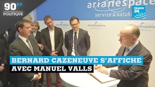 90 POLITIQUE  Cazeneuve saffiche avec Valls [upl. by Robaina]