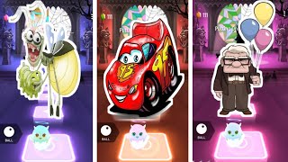 Ray 🆚 Lightning McQueen 🆚 Carl Fredrickson Putting On The RitzFreedom TrailTiles Hop EDM Rush Game [upl. by Bevon]