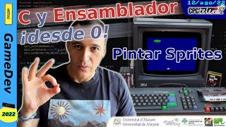 C y Ensamblador desde 0 ¿Cómo se pinta un sprite CPU RAM programas registros funciones y [upl. by Eerihs]