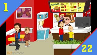 Caillou misbehaves at McDonalds [upl. by Piselli]