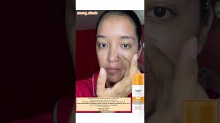 Isdin fusion water tono medio VS Eucerin oil control tono medio [upl. by Issirk410]