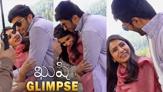 Kushi Movie Glimpse of Title Song  Vijay Deverakonda Samantha  Shiva Nirvana  Kushi First Look [upl. by Ramej]