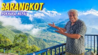 Most Beautiful Place In Pokhara Nepal 😍❤️ Sarangkot View Point Vlog4 [upl. by Limoli]