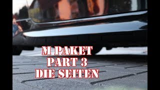 Seitenschweller montieren BMW E92 M Paket Part 3 DENSU [upl. by Lavud]