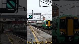 Southern Class 377 Departing Harrow amp Wealdstone  5th September 2024 [upl. by Aehtrod]