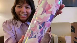 🌸 Reviewing Starbucks Cherry Blossom Cups 🌸 [upl. by Rellek821]