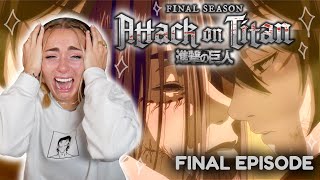 OUR LAST GOODBYE  Attack On Titan FINAL Episode Reaction [upl. by Christos]