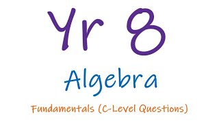 Year 8 Algebra Fundamentals [upl. by Salvay812]