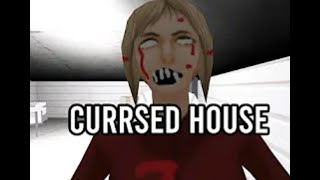 Currsed House  Short Indie Horror Game  No Commentary [upl. by Anwadal846]