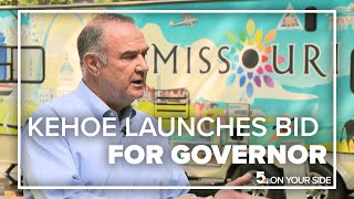 Mike Kehoe launches campaign for Missouri governor [upl. by Adlihtam]