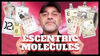 ESCENTRIC MOLECULES FRAGRANCES RANKED  ESCENTRIC MOLECULES 0105  LUCKYSCENT SAMPLE SET USA GVWY [upl. by Aeduj508]