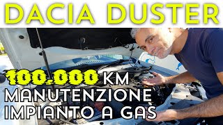 Dacia DUSTER Cambio filtri GAS stato liquido e gassoso dopo 10 anni di vita con 100000 km [upl. by Yovonnda]