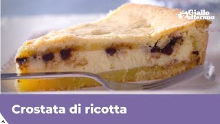 CROSTATA DI RICOTTA CON GOCCE DI CIOCCOLATO [upl. by Ernesto124]