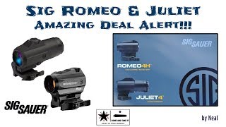 Sig Romeo amp Juliet Combo Amazing Deal Alert [upl. by Granthem]