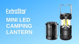 Illuminate the night with our Mini LED Camping Lantern [upl. by Ahsirhcal]