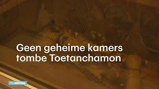 Teleurstellend Geen geheime kamers tombe Toetanchamon  RTL NIEUWS [upl. by Repsag]