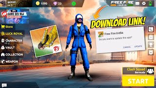 free fire India download link 😱  ffi download  free fire India  gaming with modi [upl. by Pratt905]