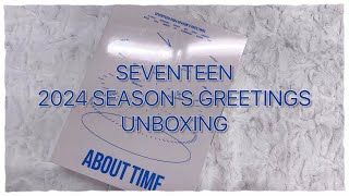 UNBOXINGGIVEAWAY SEVENTEEN 2024 SEASONS GREETINGS UNBOXING [upl. by Ekusoyr]