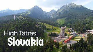 Hiking in Slovakia  High Tatras Mountains [upl. by Sidwohl]