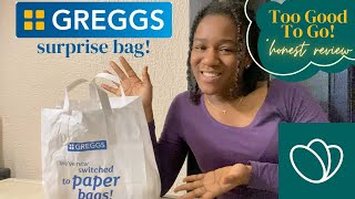 GREGGS SURPRISE BAG  Too Good To Go Review 1010 [upl. by Ittak901]