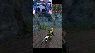 KAWASAKI KX450F rallyraid thecrewmotorfest steeringwheel shifter gameplay [upl. by Modesty]