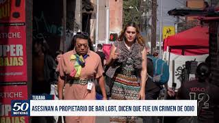 Asesinan a propietario de bar LGBT en Tijuana [upl. by Macnair]