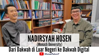 NADIRSYAH HOSEN DARI DAKWAH DI NEGERI ASING KE TIPS MENGHADAPI NETIZEN YANG MAHA BENAR [upl. by Vinnie542]