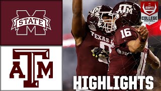 Mississippi State Bulldogs vs Texas AampM Aggies  Full Game Highlights [upl. by Delmar196]