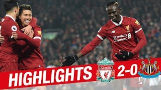 HIGHLIGHTS Liverpool 20 Newcastle  Mane finishes wonderful team move [upl. by Aiyram]