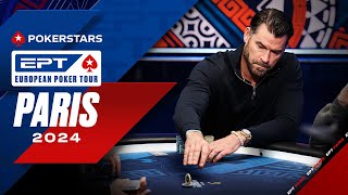 EPT Paris 2024  €5K Main Event  DAY 5  PokerStars [upl. by Mathew502]