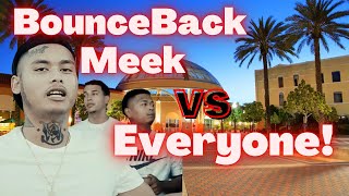 Rapper BounceBack Meek Says He Funks WAll South Stockton [upl. by Otrebireh]