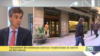 TV3  Els Matins  Tancament de comerços icònics per la pujada del lloguer [upl. by Estella913]