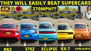 Top 5 Cheap Fastest JDM Cars With Insane Tuning Potential  Forza Horizon 4 [upl. by Tamiko]