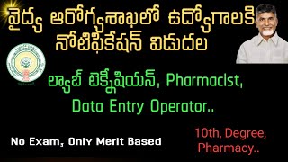 Data Entry Operator Pharmacist Lab Technician Latest jobs Notification AP Jobs  MM Updates info [upl. by Locke]